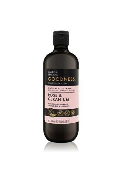 Baylis & Harding Goodness Rose & Geranium Body Wash 500ml – Αφρόλουτρο με Τρι...