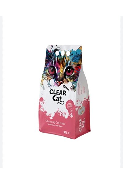 Clearcut رمل للقطط برائحة البيبي باودر كلير كات بلانكو 5 لتر