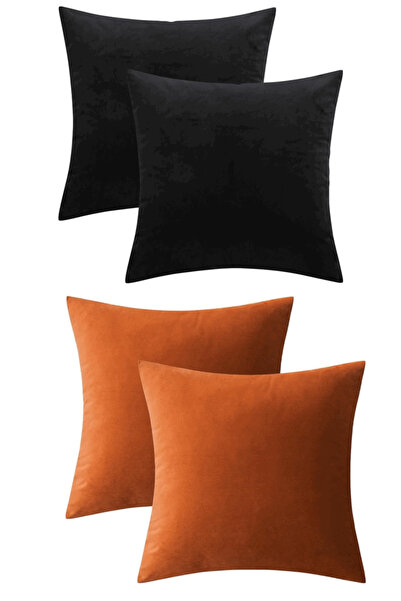 MIULEE Set de 4 huse de perna din catifea MIULEE, decorative si moi, pentru l...