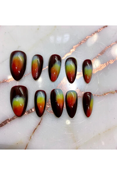 Store Takma Tırnak - Almond Aura 10'lu