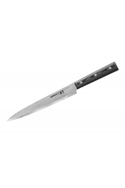 Samura Cuțit de feliat, Damasc 67, Oțel carbon, 19,5 cm