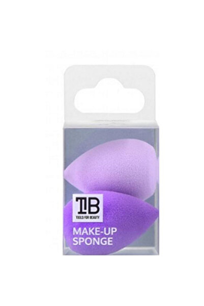 MIMO Set 2 Bureti Mini Mov pentru Machiaj - Makeup Sponge Mini Water Drop Pur...