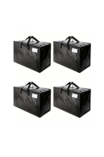 Snooe 4 Pack Heavy Duty Extra Large Moving Bags with Backpack Straps Strong H...