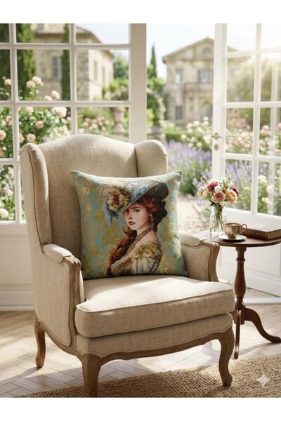 Believe MATMAZEL LARA Tapiserie decorativă țesută jacquard KIRLENT 45*45