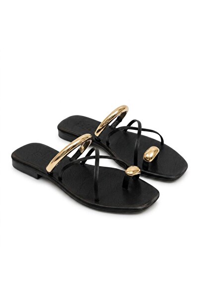 Alphus Serrace Flat Sole Flip Flops Women's Stylish Slippers