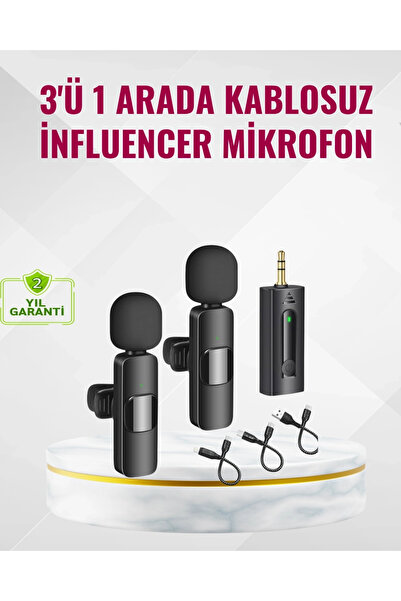 ARMÜZ Small Size Microphone - 8 Hours of Use