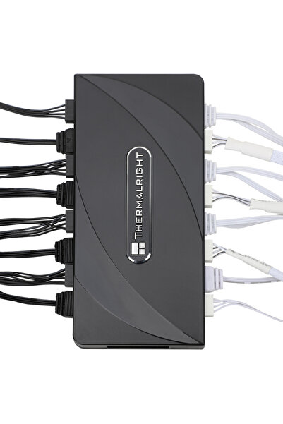 ThermalRight مروحة TL ووحدة تحكم ARGB X8 – وحدة تحكم PWM بـ 8 منافذ ووحدة تحك...