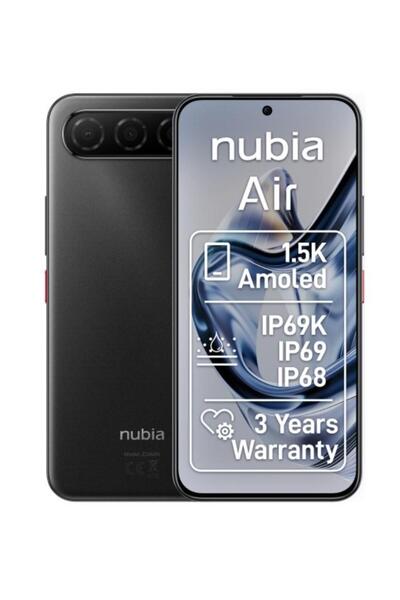 ZTE nubia Air Smartphone, Unisoc T8300 Οκταπύρηνος, 6.78 " AMOLED, 8GB RAM, 2...