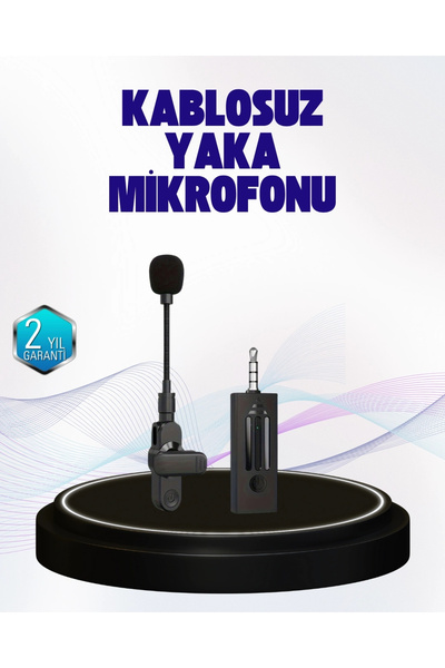 ARMÜZ 360 Derece Ses Algılamalı Type C Şarjlı Yaka Mikrofonu