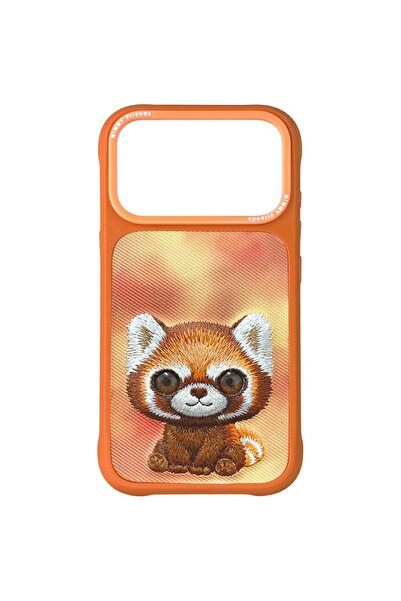 Nimmy Husă Raton Big Eyed Pet 2.0 pentru iPhone 17 Pro Max Portocaliu