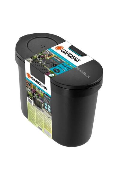 Gardena AquaBloom Water Reservoir Set, 10.5 L, Black