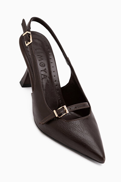 Limoya Olivia Brown Women's Heeled Shoes