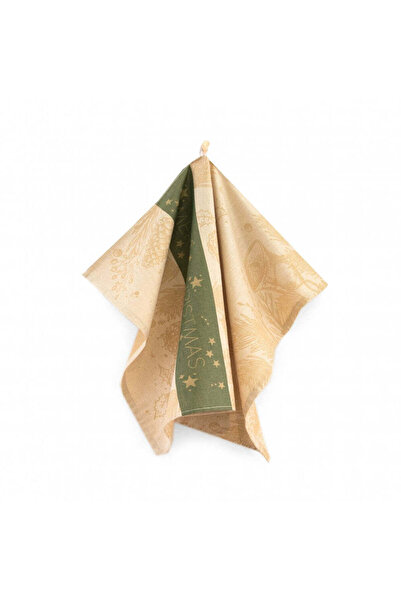 Zwoltex Prosop de bucătărie, CHRISTMAS Verde, Bumbac Clasic, 200GSM