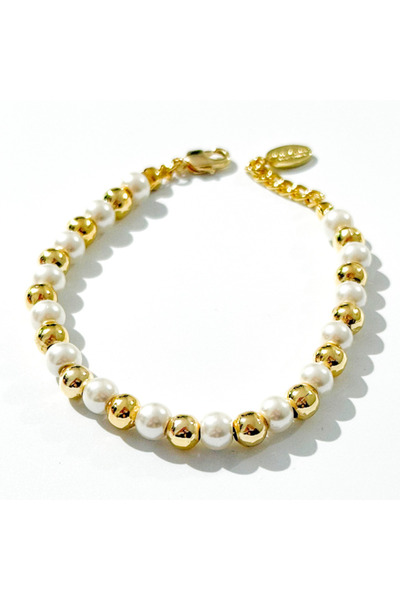 Rüzgar Alaz Pearl Ball Bracelet