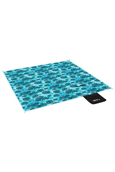 NILS CAMP NC2224 Pătură de picnic turcoaz marin 200x200 PE ALU