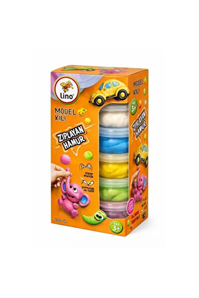 Lino Model Kili Zıplayan Oyun Hamuru 20 gr x 6 Renk