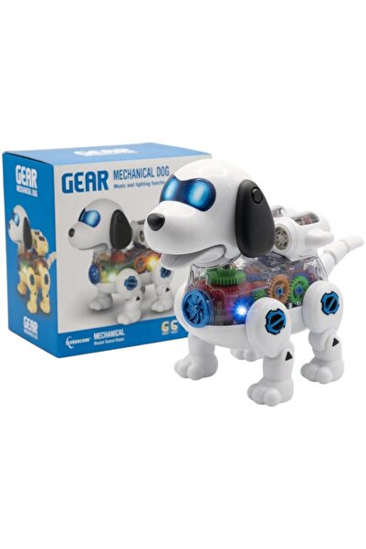 Avaleea Catel Robot Interactiv Cu Mecanism Vizibil Pentru Copii, Jucarie Cu L...
