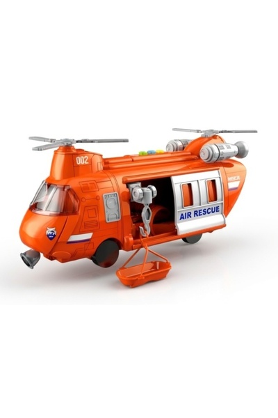 Avaleea Elicopter de Interventie cu Lumini si Sunete, Jucarie Interactiva Rea...