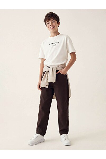 LC Waikiki Regular Fit Boys' Gabardine Trousers