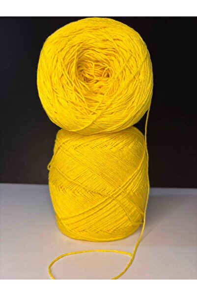 Ana&Kuzusu İplik Viscose galbenă din bumbac bambus (100% organic) (de vară, s...