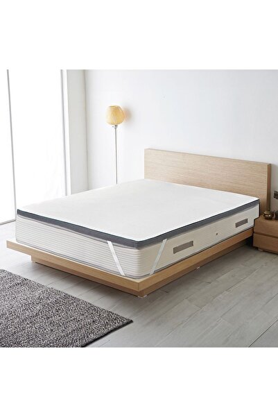 Beauty Home Ανώστρωμα Gel Memory Foam Relief Plus Art 4700 100x200 Λευκό