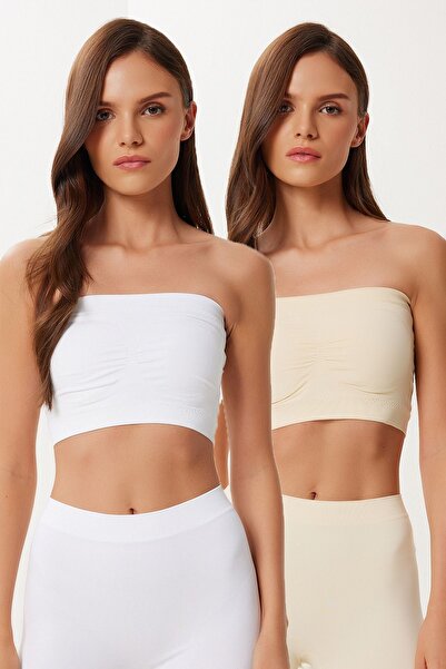 Hiccup ISTANBUL Top bandeau scurt, fără bretele