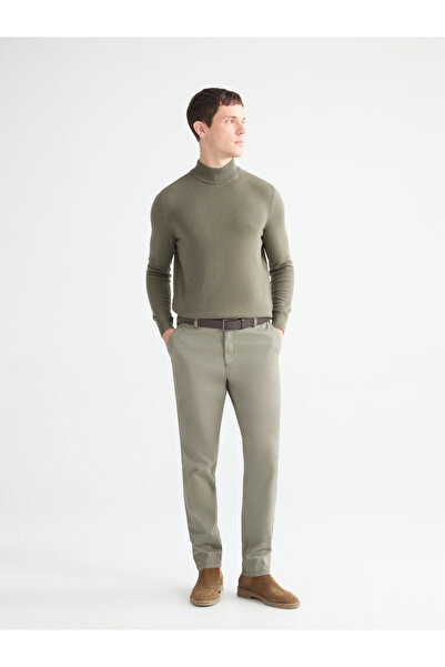 LC Waikiki Pantaloni chino slim pentru bărbați din Gabardine
