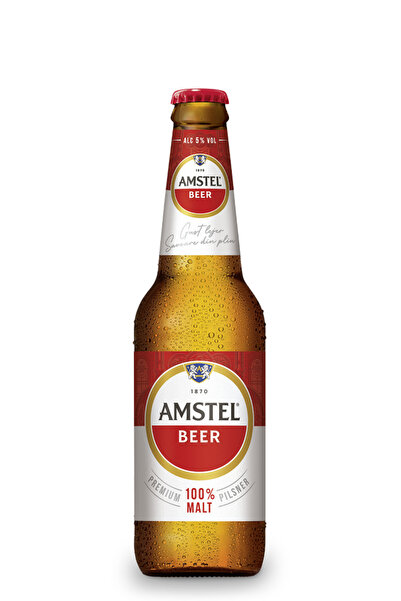 Amstel Sticlă de bere, 0,33 L