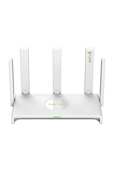Ruijie Networks Router WiFi 6 Dual Band, 5 x RJ45 Gigabit, AX3000, 5 dBi, Dua...