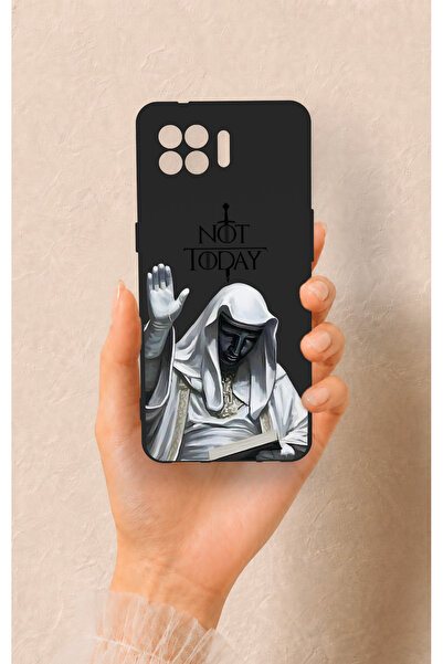 Vip Case Oppo Reno 4 Lite Uyumlu Not Today Desenli Silikon Kılıf