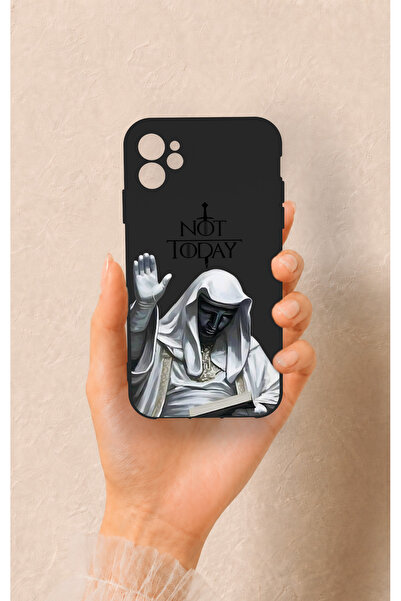 Vip Case iPhone 11 Uyumlu Not Today Desenli Silikon Kılıf