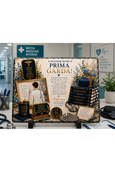hiperborea Placă ardezie - Prima Gardă pentru Medic