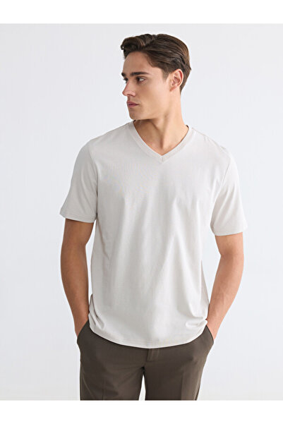LC Waikiki V Planting Combed Cotton Men's T-Shirt for Style Enthusiasts from ...