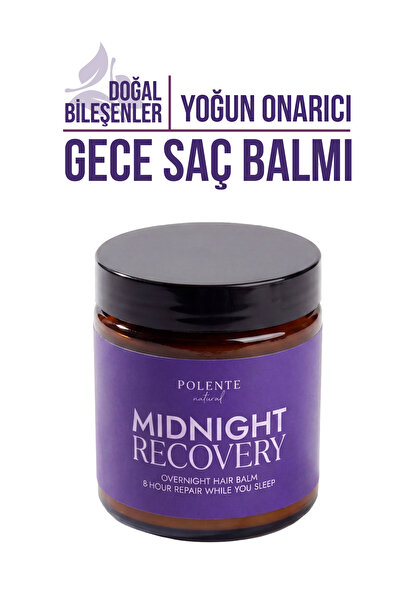 Polente Natural Midnight Recovery - Yoğun Onarıcı Gece Saç Balmı (100 ml)
