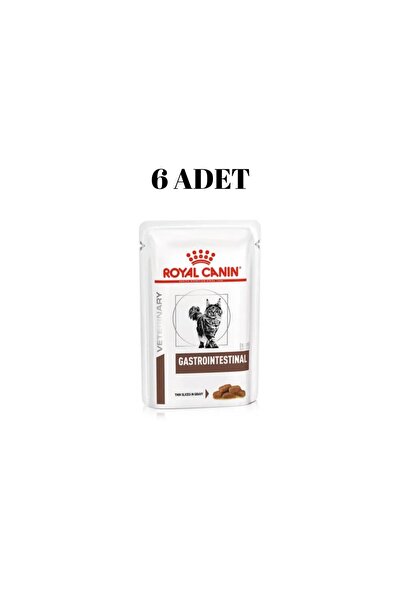 Royal Canin Veterinary Gastrointestinal Pouch Kedi Yaş Maması 6 Adet (SKT:01/...