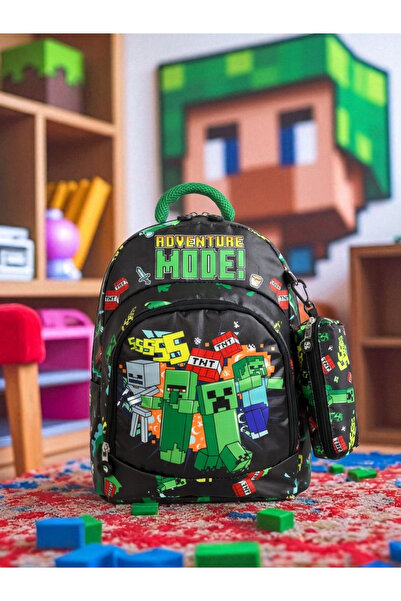 Shopiolog Grădiniță Creșă Utilizare zilnică Rucsac băieți Impermeabil cu bibe...