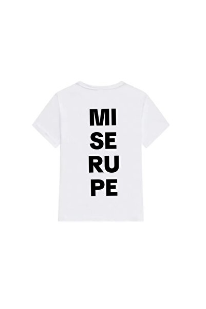 MARİ Tricou personalizat ,, Mi se rupe" grafică spate