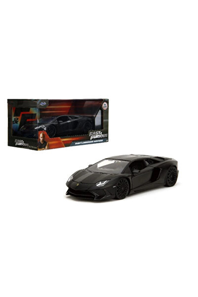 Jada Masinuta Lamborghini Aventador negru Fast and Furious - 1/24 +8 ani