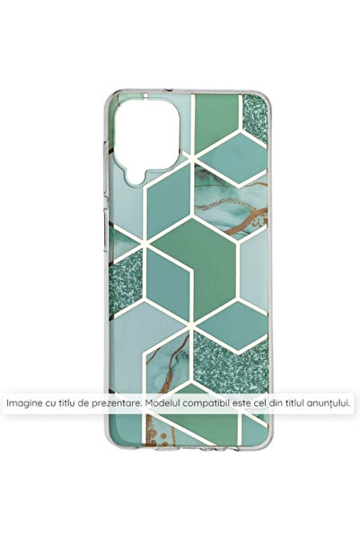 Techsuit Μαρμάρινη Πίσω Θήκη Σιλικόνης Πράσινη (Redmi Note 13 4G)