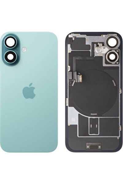 Apple Ανταλλακτικό Κάλυμμα Μπαταρίας iPhone 16 Πράσινο Μπλε Πράσινο