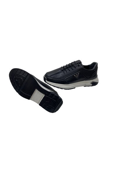 SULA Men's Casual Shoes with Rubber Laces, Leather Stitching on the Inside and Outside, and Poly Sole