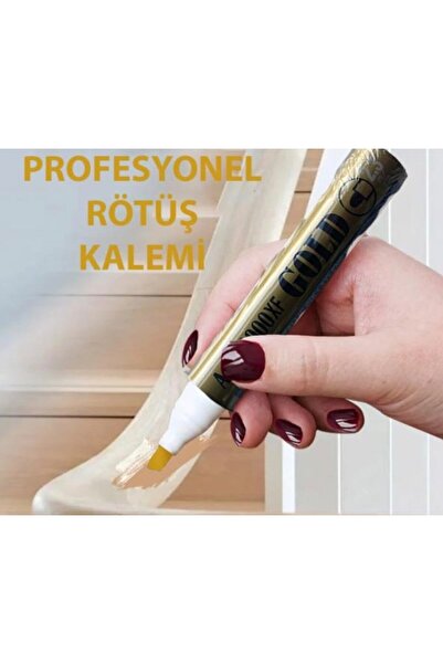 PAINT Rötuş Kalemi Pen GOLD Renk | Metal, Ahşap ve Oto Yüzey Boyası
