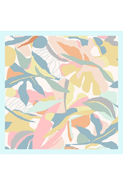 keisy Patterned Women's Bandana Scarf 50X50Cm