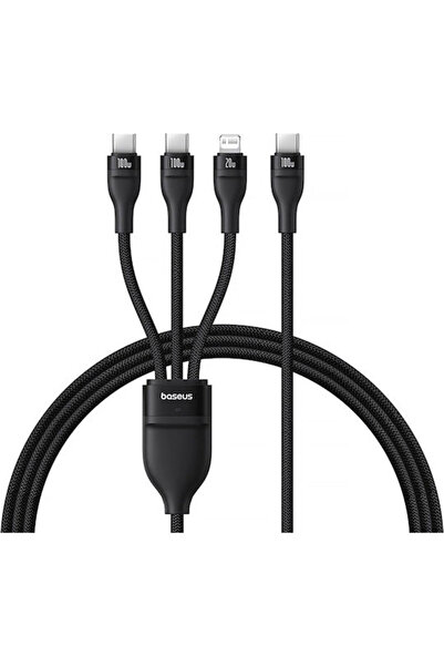 Baseus Καλώδιο Flash Series Κανονικό USB σε Type-C / Lightning 1,5μ 3,5Α