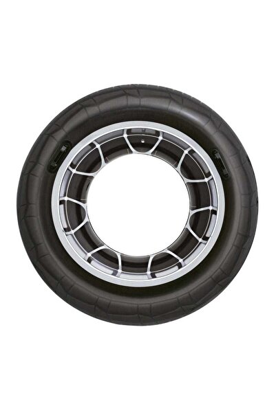 BESTWAY Colac gonflabil pentru inot, 119cm, negru-alb