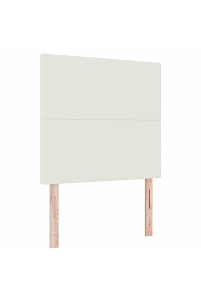 vidaxl Tăblie cap Crem 100 cm Țesătură din corduroy