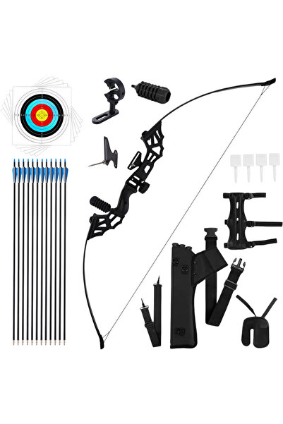 OEM Set profesional de arc clasic reflex, cu montaj Takedown, pentru tir cu m...