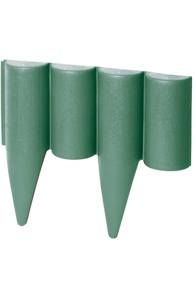 PİGARDEN PLASTİK Palisadă decorativă verde, separator de gazon, flori, lungim...