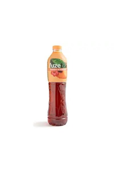 Fuzetea Băutură răcoritoare fără carbonat cu piersici și hibiscus, 1,5 L
