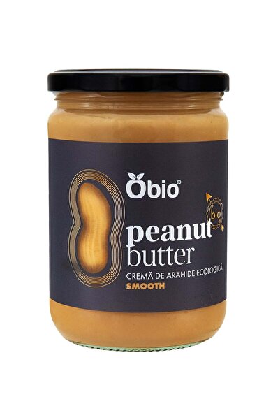OBİO Crema de arahide smooth bio 500g